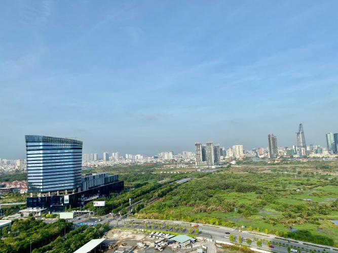 View Sadora Apartment, Quận 2 Căn hộ tầng cao Sadora Apartment ngắm nhìn thành phố về đêm.