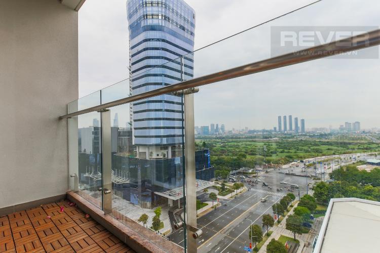 Balcony Cho thuê căn hộ Sarimi Sala Đại Quang Minh 3 phòng ngủ, đầy đủ nội thất, view Landmark 81