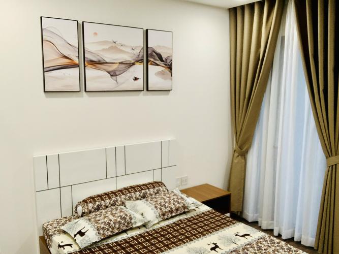 phòng ngủ căn hộ Sunshine City Saigon Căn hộ tầng 19 Sunshine City Sài Gòn đầy đủ nội thất hiện đại