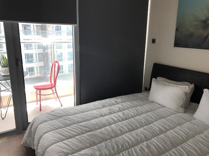 phòng ngủ căn hộ Vinhomes Central Park Căn hộ Vinhomes Central Park đầy đủ nội thất, hướng Đông Bắc