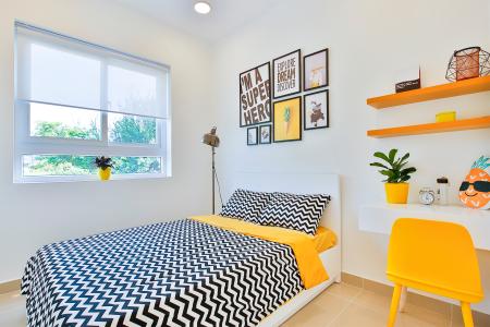 Nhà mẫu Topaz Home 2 Căn hộ Topaz Home 2 tầng trung, bàn giao nội thất cơ bản.