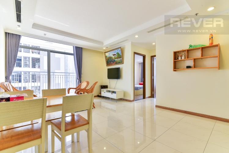 Phòng khách căn hộ Vinhomes Central Park Căn hộ Vinhomes Central Park tháp Landmark 3, đầy đủ nội thất