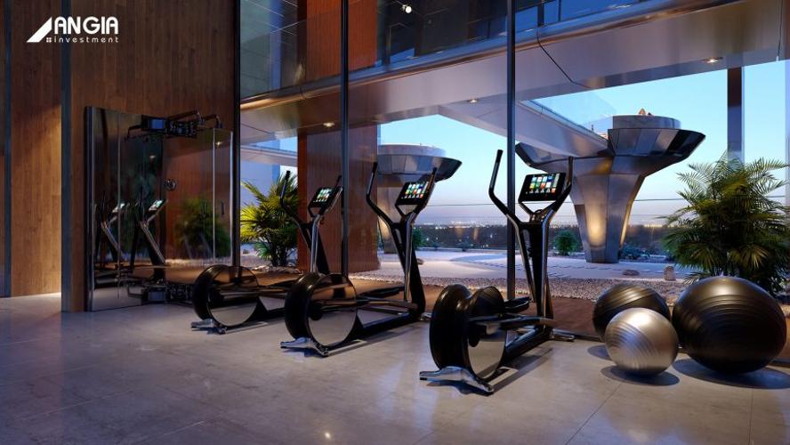 Phòng tập Gym Sky 89 An Gia Căn hộ Sky 89 An Gia tầng cao, nội thất cơ bản.
