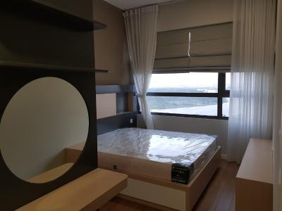 Phòng ngủ căn hộ 2PN Masteri An Phú Căn hộ tầng cao Masteri An Phú nội thất đầy đủ.