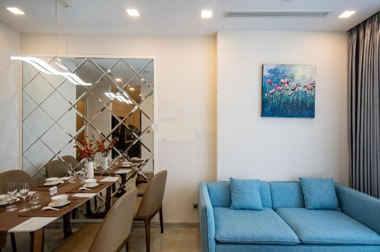 Phòng khách căn hộ Vinhomes Golden River Căn hộ Vinhomes Golden River view thành phố, nội thất đầy đủ.