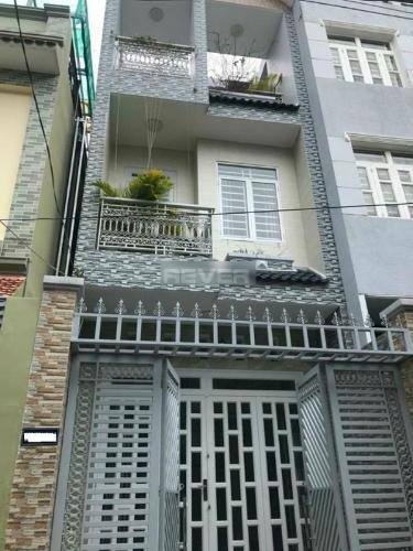 Mặt trước nhà phố 803/23/10/14 Huỳnh Tấn Phát Nhà phố diện tích sử dụng 137.8m2, đón hướng Tây Bắc.