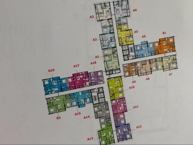 Layout tầng  căn hộ Eco Green Saigon Căn hộ Eco Green Saigon đầy đủ nội thất, view Bitexco Quận 1.