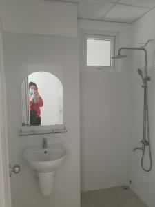 Phòng tắm Topaz Home 2, Quận 9 Căn hộ Topaz Home 2 nội thất cơ bản, view thoáng mát.