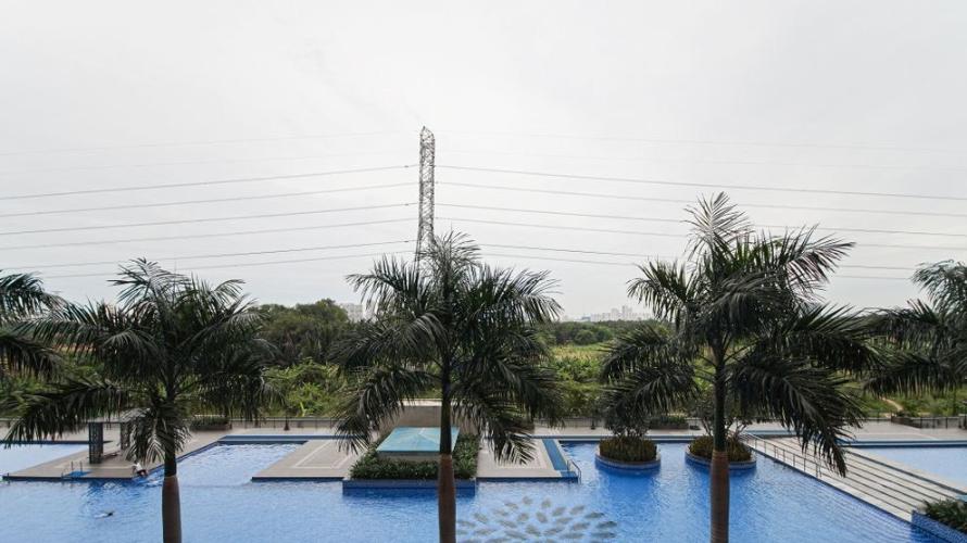 Hồ bơi The Park Residence, Nhà Bè Căn hộ The Park Residence view hồ bơi, hướng Đông Nam.