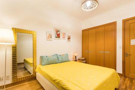 Phòng ngủ căn hộ The Manor, Quận Bình Thạnh Căn hộ tầng 21 The Manor gồm 2 phòng ngủ, đầy đủ nội thất.