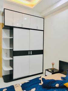 Phòng ngủ căn hộ Fresca Riverside, Thủ Đức Căn hộ Fresca Riverside tầng 5 hướng Tây Bắc, đầy đủ nội thất.