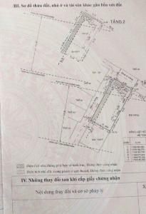 Bản vẻ nhà phố Quận Gò Vấp Nhà phố Q.Gò Vấp hướng Đông Bắc diện tích sử dụng 90.2, sổ hồng riêng.