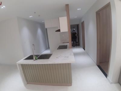 Phòng bếp Scenic Valley Quận 7 Căn hộ Scenic Valley tầng 16, đầy đủ nội thất, cửa hướng Tây.