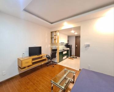 Phòng khách căn hộ Orchard Garden Officetel Orchard Garden trang bị đầy đủ nội thất, hướng Tây Bắc.