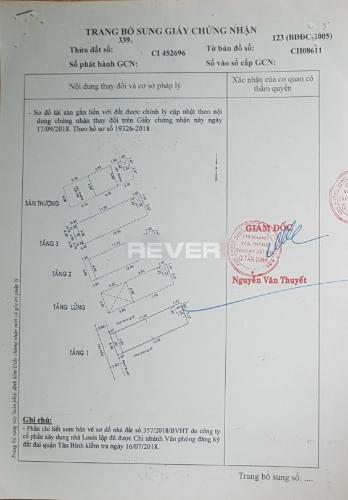 Mặt bằng Nhà phố Nguyễn Sỹ Sách Tân Bình Nhà phố phong cách Châu Âu diện tích 4m x14m đường Nguyễn Sỹ Sách, Tân Bình