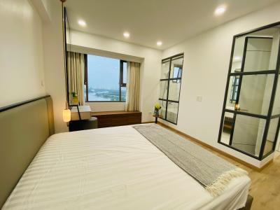 Phòng ngủ căn hộ Saigon South Residences Căn hộ Saigon South Residences tầng trung, đầy đủ nội thất
