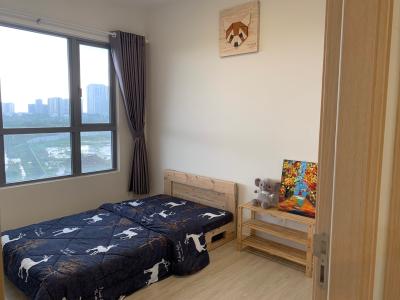 phòng ngủ căn hộ Palm Heights Căn hộ Palm Heights hướng Tây Bắc, nội thất đầy đủ.