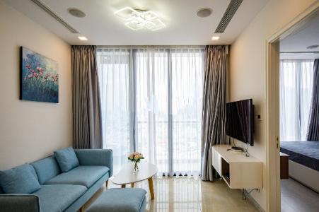 Phòng khách căn hộ Vinhomes Golden River Căn hộ Vinhomes Golden River view thành phố, nội thất đầy đủ.