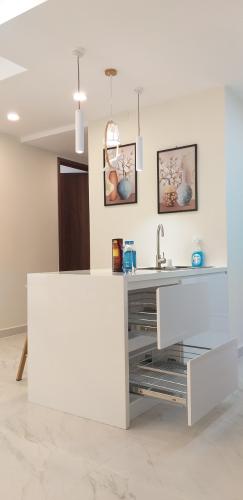 Phòng bếp Phú Mỹ Hưng Midtown, Quận 7 Căn hộ Phú Mỹ Hưng Midtown ban công hướng Nam, đầy đủ nội thất