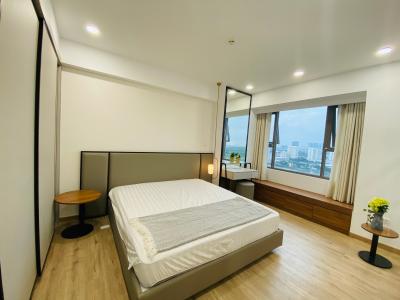 Phòng ngủ căn hộ Saigon South Residences Căn hộ Saigon South Residences tầng trung, đầy đủ nội thất