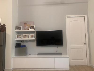 Phòng khách Phú Lợi 1, Quận 8 Căn hộ chung cư Phú Lợi 1 đầy đủ nội thất, hướng Đông Nam.