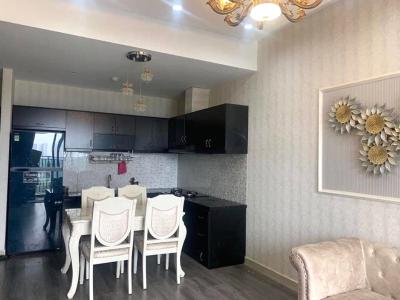 Phòng ăn căn hộ Sunrise Riverside Cho thuê căn hộ Sunrise Riverside tầng trung, 2 phòng ngủ, đầy đủ nội thất.