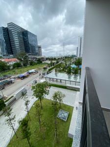 View Căn hộ Saigon South Residence đầy đủ nội thất tiện nghi, view nội khu.