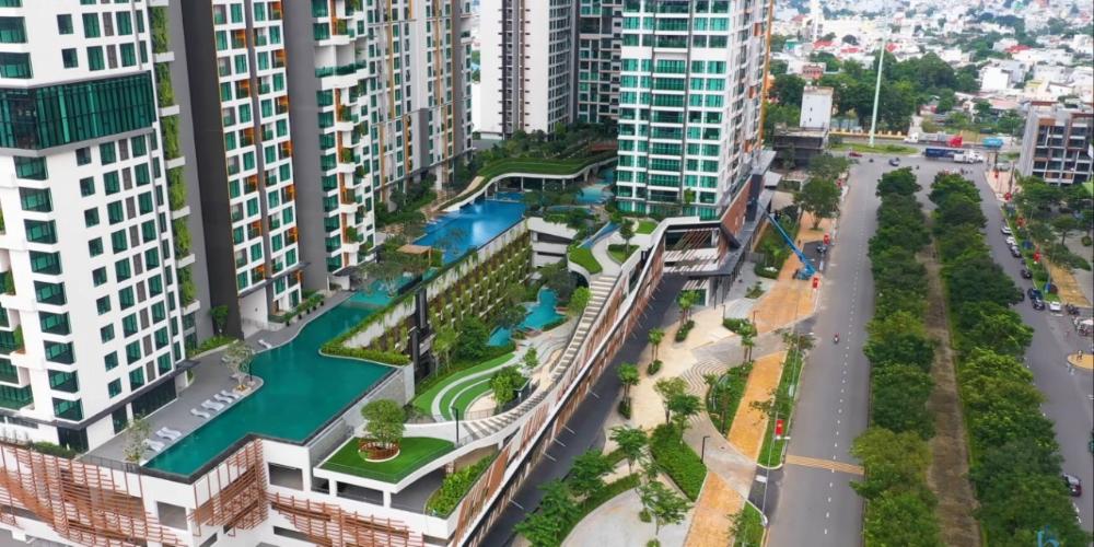 View Feliz En Vista Căn hộ Feliz En Vista view nội khu, đầy đủ nội thất.