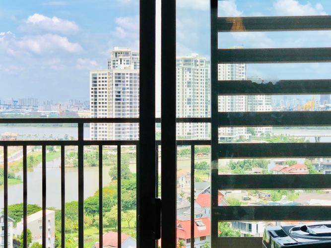 view căn hộ 1+1 phòng ngủ the sun avenue Căn hộ The Sun Avenue đón view nội khu, nội thất đầy đủ.