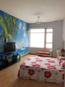 Phòng ngủ Saigon Pearl, Bình Thạnh Căn hộ Saigon Pearl đầy đủ nội thất, hướng Đông Nam.