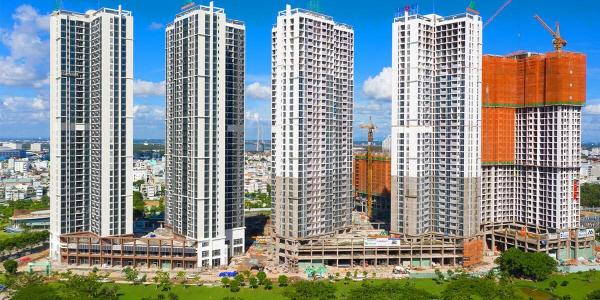 Eco Green Saigon Căn hộ Eco Green Saigon tầng trung, nội thất cơ bản, view thành phố.