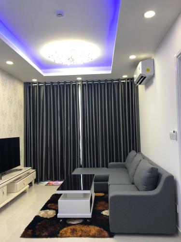 Phòng khách căn hộ SAIGON MIA Cho thuê căn hộ Saigon Mia 2PN, tầng cao, đầy đủ nội thất, view thoáng