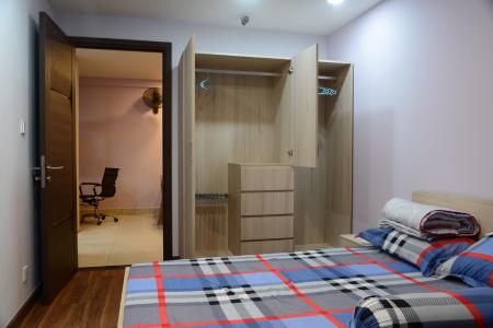 Phòng ngủ Scenic Valley, Quận 7 Căn hộ Scenic Valley tầng trung, view nội khu hồ bơi.