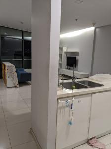 Phòng bếp City Garden Bình Thạnh Căn hộ City Garden ban công hướng Đông Bắc, view thành phố.