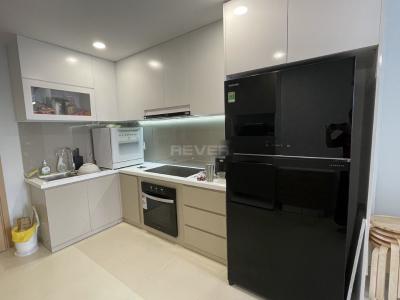 Phòng bếp Carillon 7, Tân Phú Căn hộ Carillon 7 nội thất cơ bản, ban công hướng Tây.