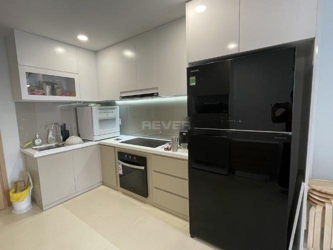 Phòng bếp Carillon 7, Tân Phú Căn hộ Carillon 7 nội thất cơ bản, ban công hướng Tây.