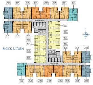 Layout Q7 Sài Gòn Riverside Căn hộ Q7 Saigon Riverside tầng trung, ban công hướng Tây.