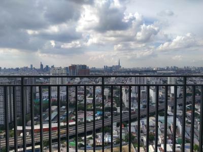 view căn hộ đảo kim cương Căn hộ Đảo Kim Cương tầng trung, đón view thành phố sầm uất.