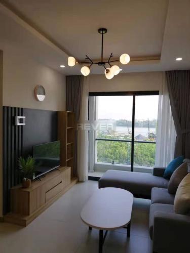 Phòng khách căn hộ New City Thủ Thiêm, Quận 2 Căn hộ New City Thủ Thiêm tầng thấp thoáng mát, đầy đủ nội thất.