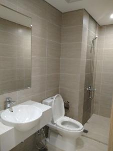 nhà wc  Vinhomes Grand Park Căn hộ Vinhomes Grand Park tầng cao yên tĩnh, view nội khu.