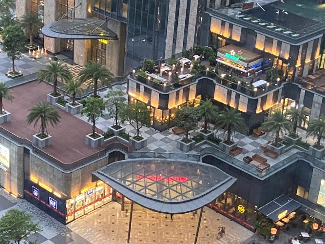 View căn hộ Vinhomes Central Park, Quận Bình Thạnh Căn hộ cao cấp Vinhomes Central Park tầng 16, view nội khu cực đẹp.