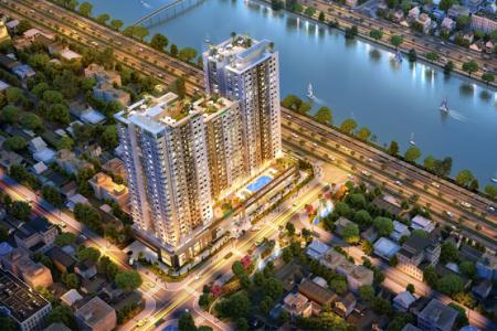 Viva Riverside, Quận 6 Căn hộ Office-tel Viva Riverside nội thất cơ bản, ban công thoáng mát.