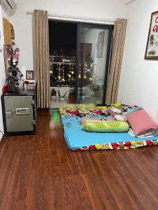 Phòng ngủ Cetana Thủ Thiêm, Quận 2 Căn hộ Cetana Thủ Thiêm tầng trung, đón view thành phố.