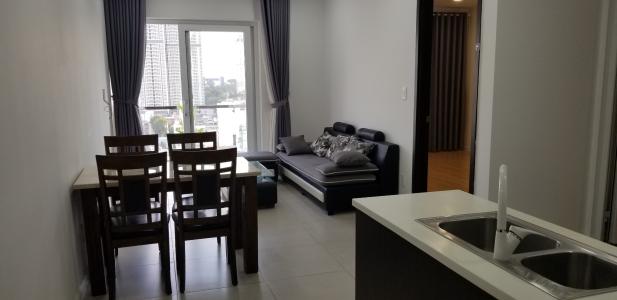 Phòng khách Xi Grand Court Quận 10 Căn hộ Xi Grand Court đầy đủ nội thất, view thành phố.