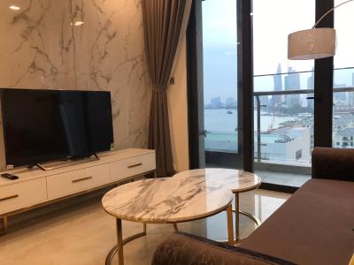 Phòng khách Vinhomes Golden River, Quận 1 CĂN HỘ GOLDEN RIVER VIEW THOÁNG MÁT