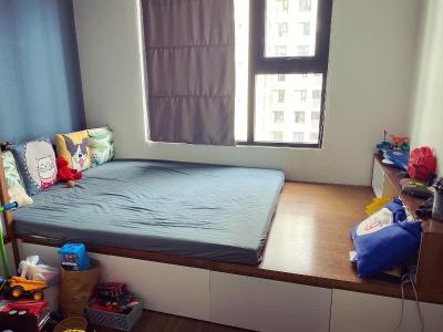 Phòng ngủ căn hộ Jamila Khang Điền, Quận 9 Căn hộ Jamila Khang Điền thiết kế hiện đại, đầy đủ nội thất.