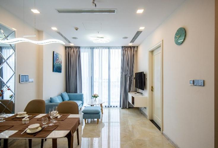 Phòng khách căn hộ Vinhomes Golden River Căn hộ Vinhomes Golden River view thành phố, nội thất đầy đủ.