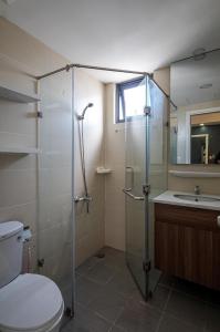 Toilet căn hộ M-ONE NAM SÀI GÒN Cho thuê căn hộ M-One Nam Sài Gòn 3PN, đầy đủ nội thất, full sàn gỗ, ban công hướng Nam