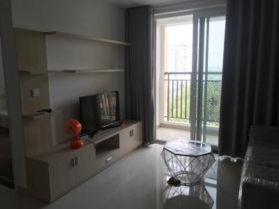 phòng khách căn hộ sài gòn mia Bán căn hộ 2 phòng ngủ Saigon Mia đầy đủ nội thất, dọn ở ngay.