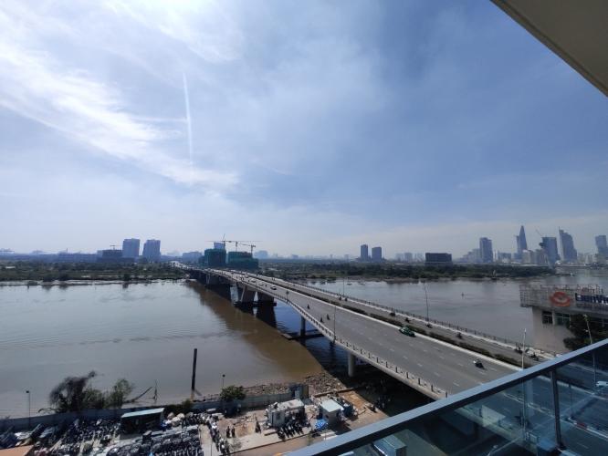 Căn hộ Sunwah Pearl , Quận Bình Thạnh Căn hộ Sunwah Pearl tầng 7 view sông thoáng mát, nội thất cơ bản.